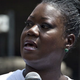 Sybrina Fulton speaks at a recent Justice for Trayvon rally. (Kena Betancur/Getty Images)